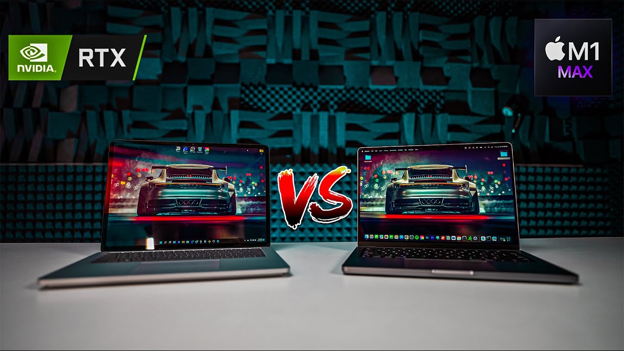 M1 Max 14 vs RTX Surface Laptop Studio - Showdown!