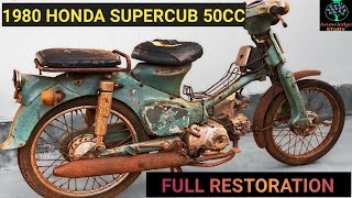 1980 Honda Super Cub 50cc Full Restoration | Will it run after 41 years! #hondasupercub #restoration