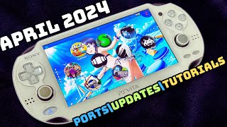 PsVita Ports & Homebrews April 2024