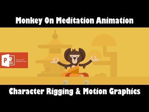 Monkey Animation in PowerPoint Tutorial | Character Animation