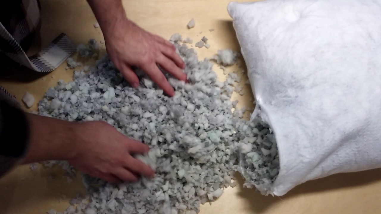 Stuffing a Cushion Cheaply and Effectively 
