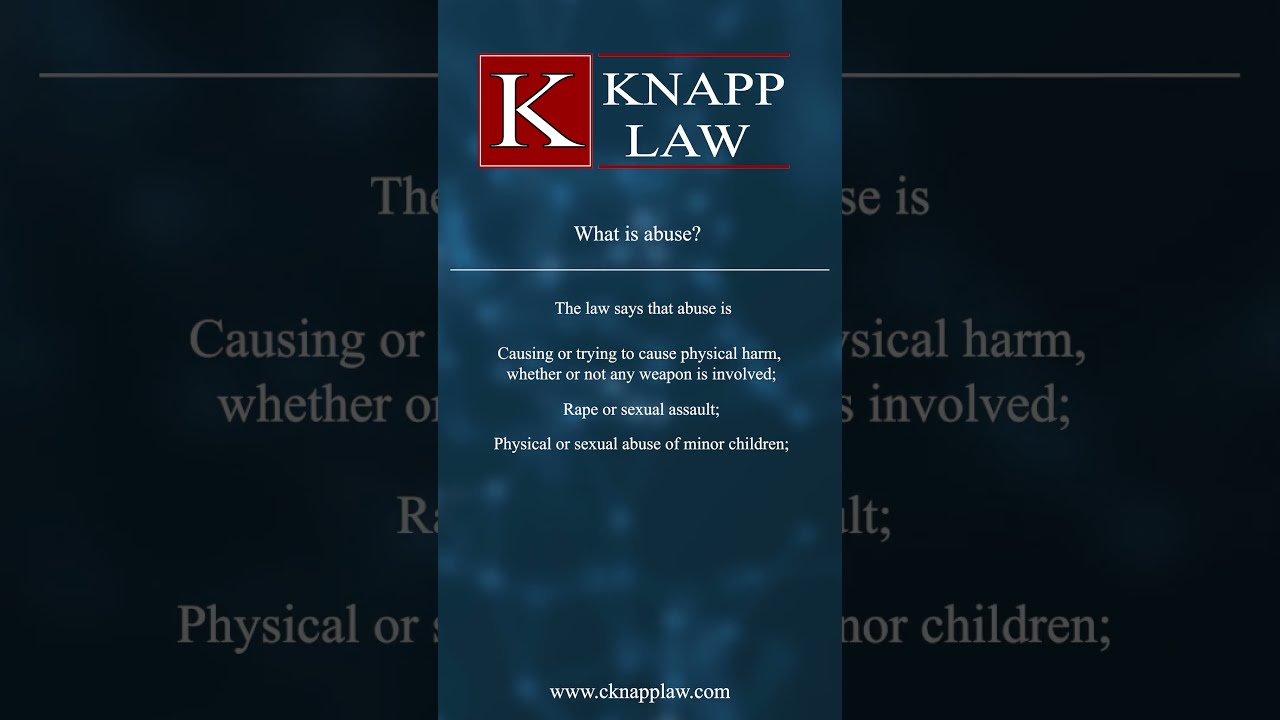 Protection From Abuse (PFA) In Pennsylvania | Knapp Law