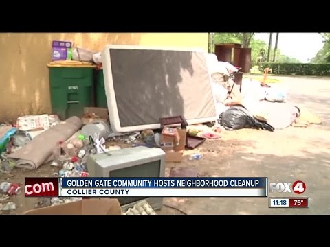 The Collier County Sheriff's Office will team up with the residents to clean up the community. This comes as Florida prepares for hurricane season. Golden Gate Community Hosts Neighborhood Cleanup