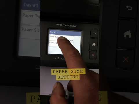 Video: Kā mainīt drukas izmēru savā Brother printerī?