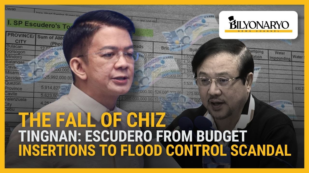 TINGNAN: Escudero from budget insertions to flood control scandal | Agenda