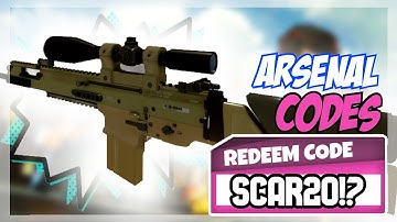 (2022) **NEW** ⚔️ Roblox Arsenal Codes ⚔️ ALL *UPDATE* CODES!