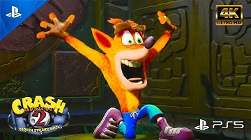 Crash Bandicoot N 2 Cortex Strikes Back (PS5) 4K HDR Gameplay - Part 6