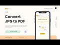 How to convert JPG to PDF for Free Online | Fast & Easy with The PDF Fox!
