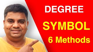 How To Type The Degree Symbol On MAC - [ 6 Methods ]