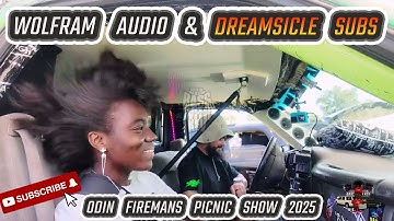 WOLFRAM AUDIO AMPLIFIERS POWERING DIRECTRONIX DREAMSICLE SUBWOOFERS