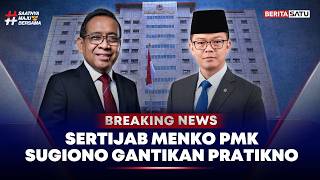 🔴 Breaking News | Sertijab Menko PMK Sugiono Gantikan Pratikno
