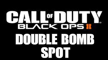 Double Bomb Spot Combat Axe Bankshot - Search and Destroy - (Black Ops 2 Gameplay)