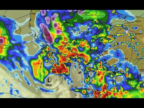 Καιρός: Καρέ καρέ η ισχυρή κακοκαιρία - Νέα δεδομένα ECMWF