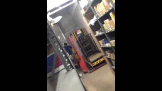 Watch the parts driver in the wild, doing his JOB!!!!!