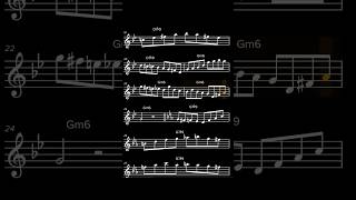 Dominant 7 b9 lines to minor #jazz #bebop  #saxophone