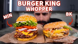 Gör Din Egen BURGER KING WHOPPER hemma  Bättre & Godare