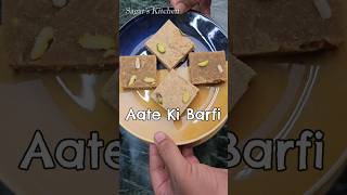 Aate Ki Barfi इतनी आसान और झटपट बनने वाली मिठाई की कोई भी बना सकता #Shorts #Viral #Barfi