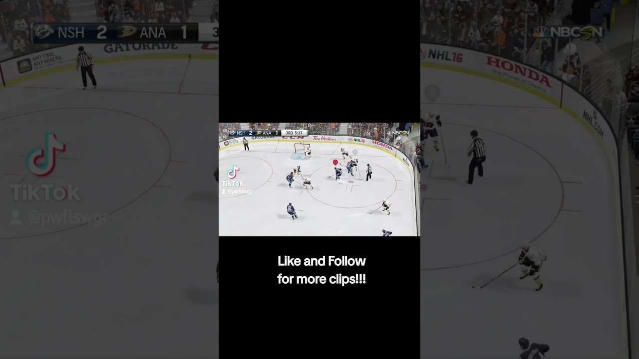 A quick deke to tie up the game.