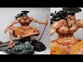 【ワンピース】光月おでんのフィギュアを作ってみた！【clay figure】 #Shorts