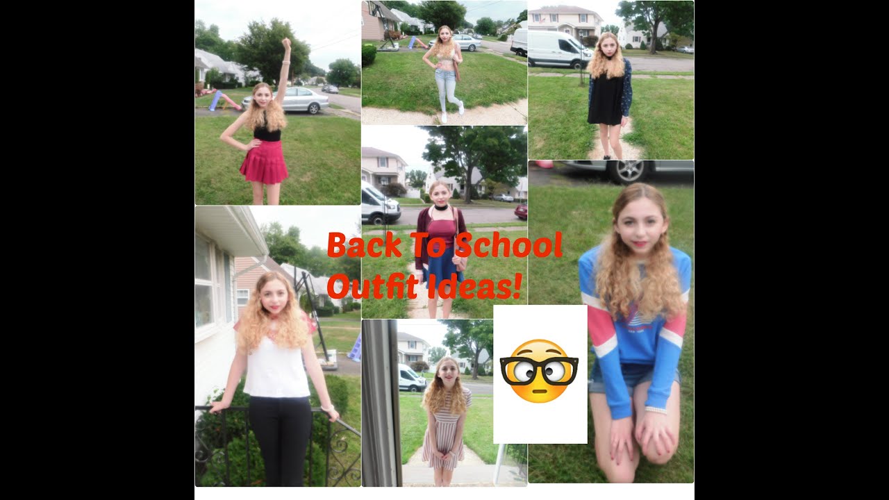 Back To School Outfit Ideas 2016 - YouTube