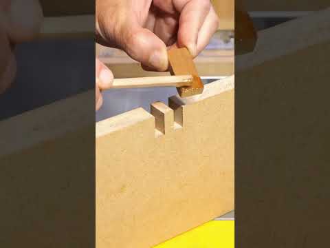 Clever Box Joint Jig Upgrade And Build | Woodworking | #shorts