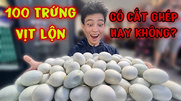 Hoàng Tốc Độ Ăn 100 Trứng Vịt Lộn - Có Cắt Ghép Hay Không???