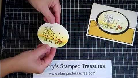 How to make a gatefold card with a twist - Interlocking Gatefold