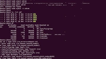 How to check mount points in Ubuntu?