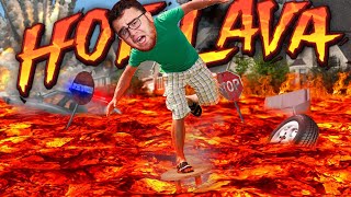 FLOOR is LAVA but the LAVA is GONE | Hot Lava