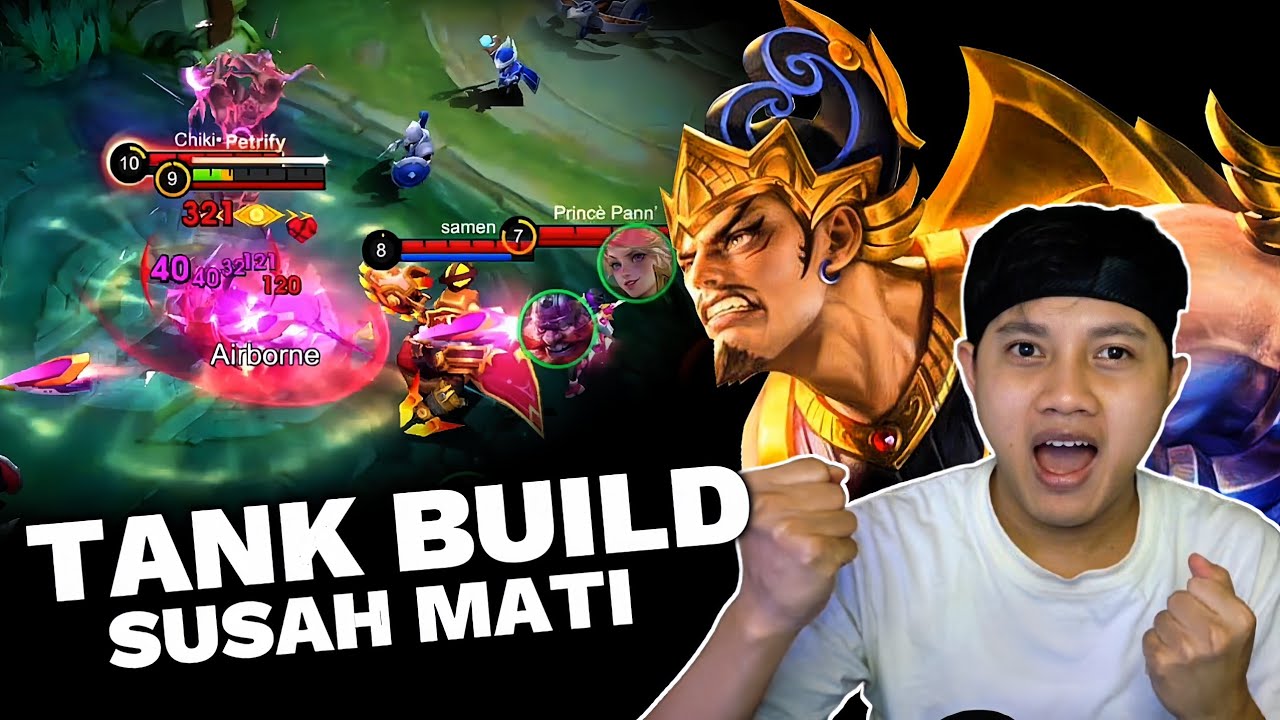 DIKEROYOK GAK MATI‼️Best Build Gatotkaca Tank