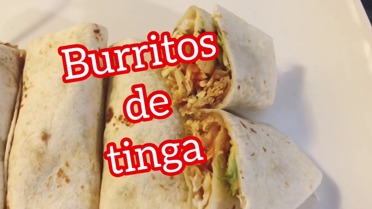 Burritos de tinga a la Coca-Cola