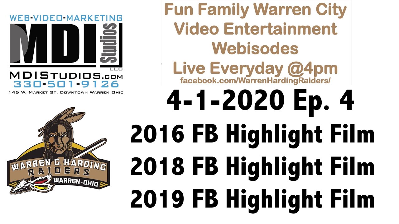 ep 4 2019 2018 2016 Warren Harding Raiders Football Season Highlights ep 4 2019 2018 2016 Warren Harding Raiders Football Season Highlights