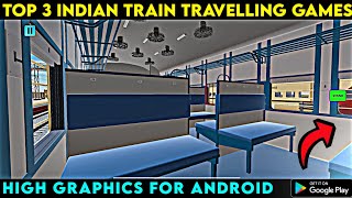 Top 3 Best Train Travelling Games for Android | High graphics | Indian games | RGI | screenshot 4