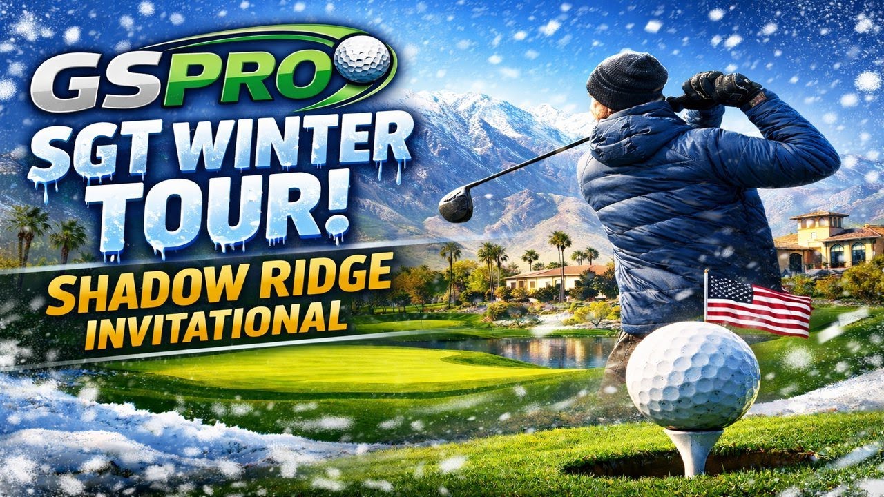 Sim Golf | GSPro SGT Tour Round 1 | Shadow Ridge Invitational | One Mistake Changes Everything
