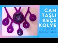 Keçe Kolye-Islak keçe çalışması | Wet felted necklace