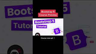 Course Preview - Bootstrap 5 #shorts screenshot 3