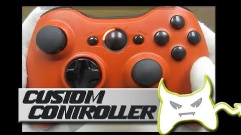 Custom Red Xbox 360 Controller