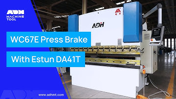 WC67E Press Brake With Estun DA41T Controller