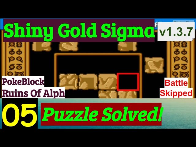 cheat codes for pokemon ultra shiny gold sigma cheat code