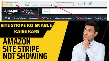 Amazon site stripe not showing |  How to enable Amazon Site Stipe | Site Stripe ko enable Kaise Kare