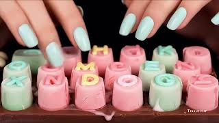 Tingly Ice Cream Keyboard Taps by Pretty Hands ✨🍦 ASMR screenshot 5
