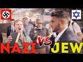 Nazi Destroyed By Proud Jew