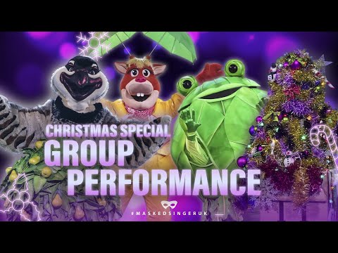 GROUP PERFORMANCE with LEONA LEWIS | The Masked Singer Christmas Special