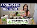 Распаковка посылок Herbalife Nutrition или что я ем