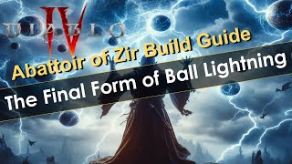 The Final Form of the Ball Lightning Sorcerer Build Guide