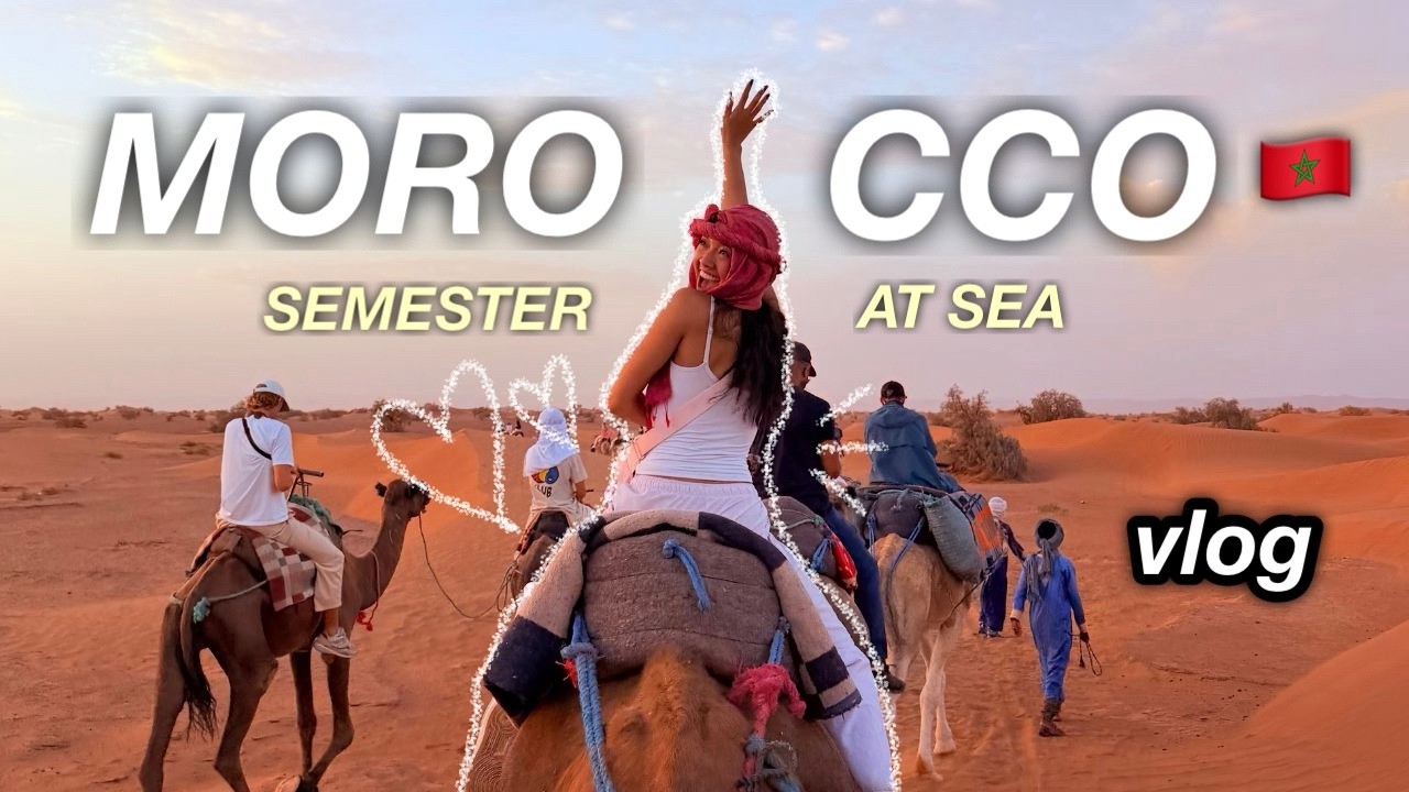 MOROCCO VLOG: Port 2 🇲🇦🐪 Colie At Sea Diaries