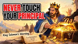 Why Jews NEVER Spend Their Principal (The Ecclesiastes 5:13 Money Rule)