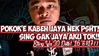 PAMTER & KORLAP SEMUA JAYA DI PSHT! Sing Gak Jaya Aku Tok |Story Wa 30 Detik P16/17
