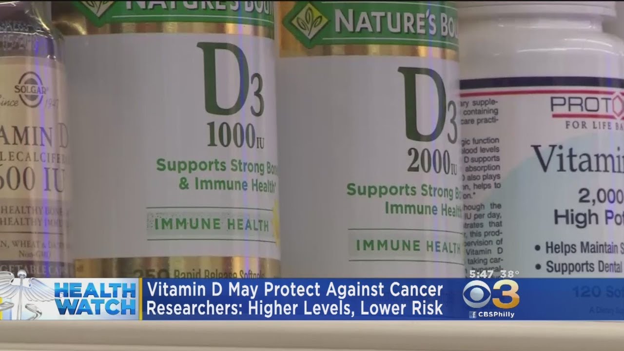 Vitamin D May Protect Against Cancer, Researchers Say YouTube