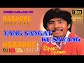 YANG SANGAT KU SAYANG - Rano Karno - KARAOKE HD [4K] Tanpa Vocal